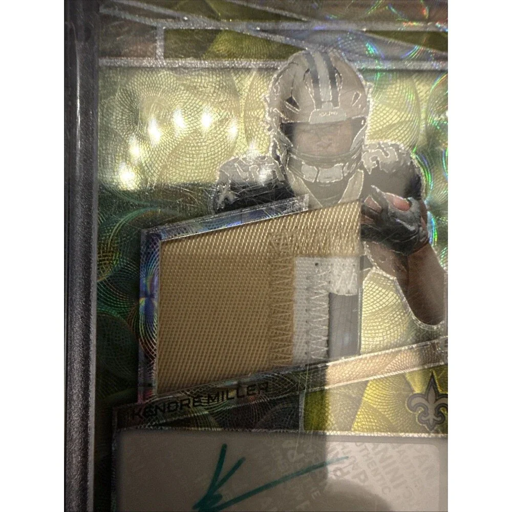2023 Spectra Neon Green Prizm Kendre Miller RPA RC 3-Color Patch AUTO /35💥💥